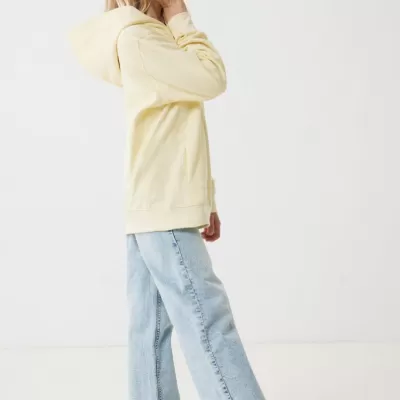 Iqoniq Yengo kids recycled cotton hoodie with sidepockets
