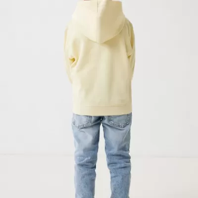 Iqoniq Yengo kids recycled cotton hoodie with sidepockets