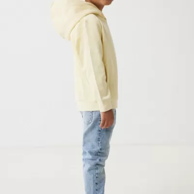 Iqoniq Yengo kids recycled cotton hoodie with sidepockets