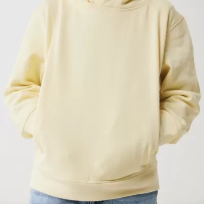 Iqoniq Yengo kids recycled cotton hoodie with sidepockets