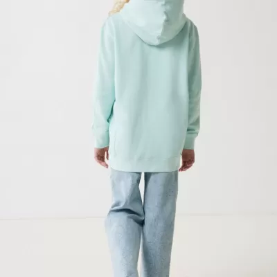 Iqoniq Yengo kids recycled cotton hoodie with sidepockets