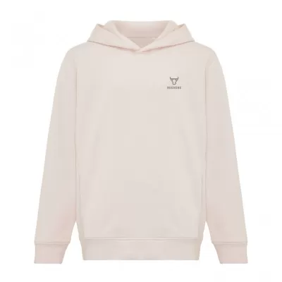 Iqoniq Yengo kids recycled cotton hoodie with sidepockets
