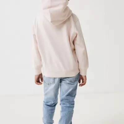 Iqoniq Yengo kids recycled cotton hoodie with sidepockets