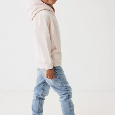Iqoniq Yengo kids recycled cotton hoodie with sidepockets