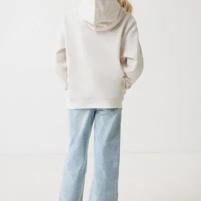Iqoniq Yengo kids recycled cotton hoodie with sidepockets