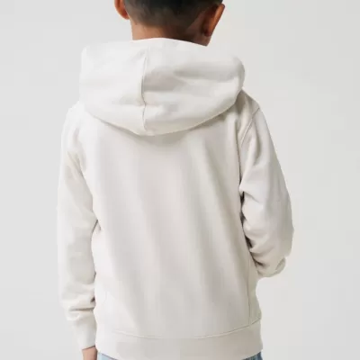 Iqoniq Yengo kids recycled cotton hoodie with sidepockets