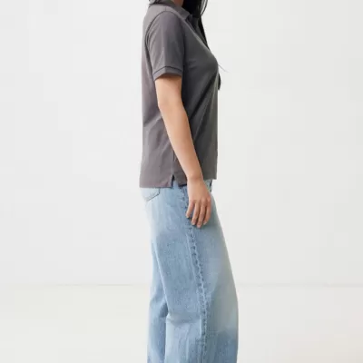 Iqoniq Yosemite recycled cotton pique polo