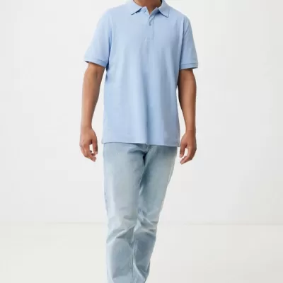 Iqoniq Yosemite recycled cotton pique polo
