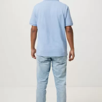 Iqoniq Yosemite recycled cotton pique polo