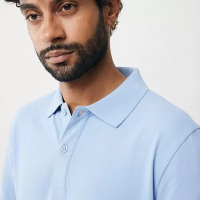 Iqoniq Yosemite recycled cotton pique polo