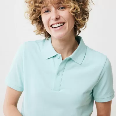 Iqoniq Yosemite recycled cotton pique polo