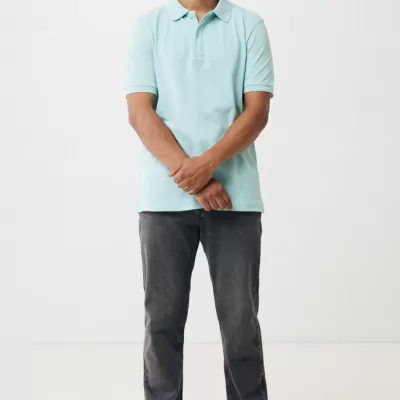 Iqoniq Yosemite recycled cotton pique polo