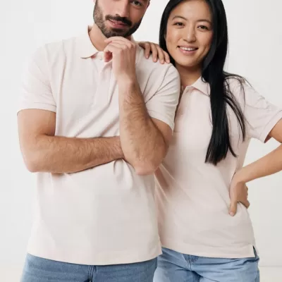 Iqoniq Yosemite recycled cotton pique polo