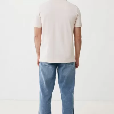 Iqoniq Yosemite recycled cotton pique polo