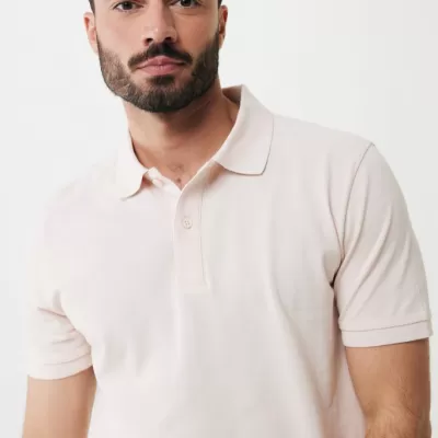 Iqoniq Yosemite recycled cotton pique polo