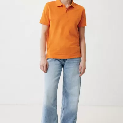 Iqoniq Yosemite recycled cotton pique polo