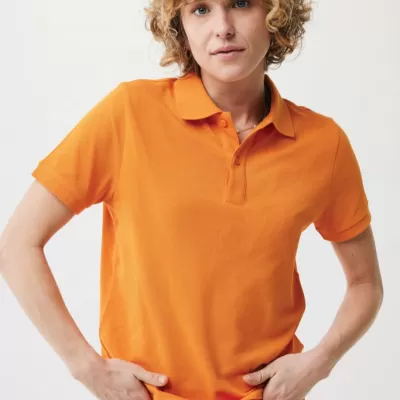 Iqoniq Yosemite recycled cotton pique polo