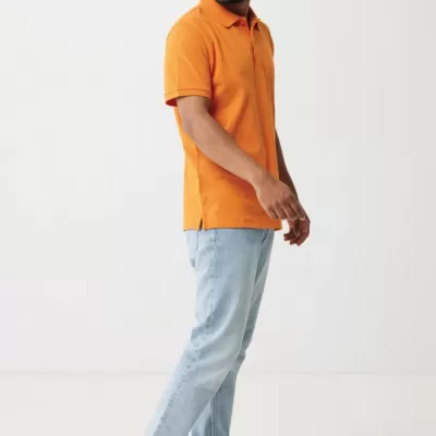 Iqoniq Yosemite recycled cotton pique polo