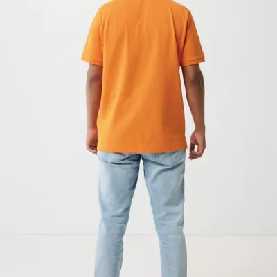 Iqoniq Yosemite recycled cotton pique polo