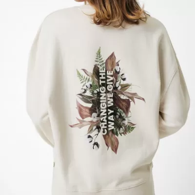 Iqoniq Kruger relaxed recycled cotton crew neck