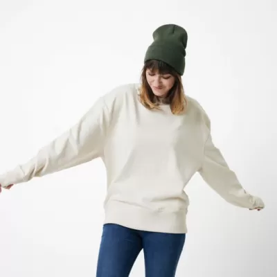Iqoniq Kruger relaxed recycled cotton crew neck