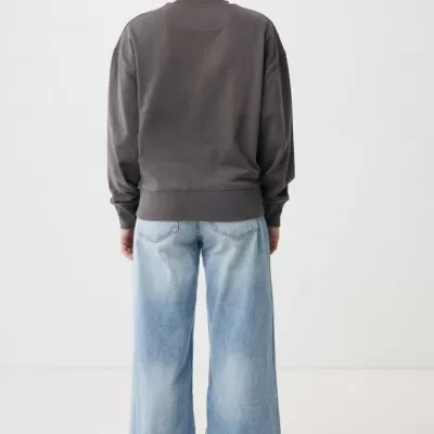 Iqoniq Kruger relaxed recycled cotton crew neck