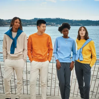 Iqoniq Etosha lightweight recycled cotton crew neck