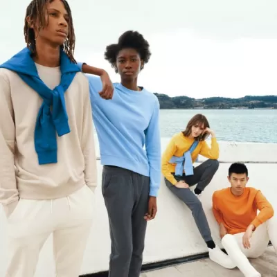 Iqoniq Etosha lightweight recycled cotton crew neck