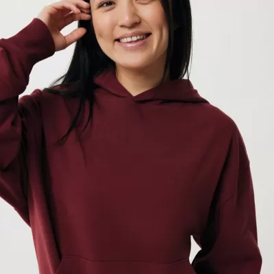 Iqoniq Yoho recycled cotton relaxed hoodie