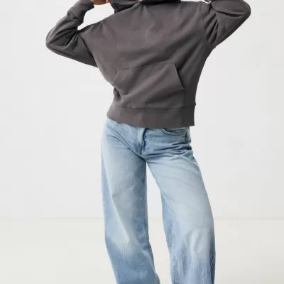 Iqoniq Yoho recycled cotton relaxed hoodie