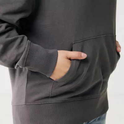 Iqoniq Yoho recycled cotton relaxed hoodie