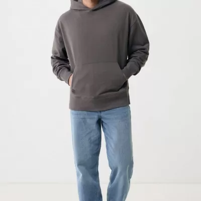 Iqoniq Yoho recycled cotton relaxed hoodie
