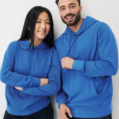 Iqoniq Rila lightweight recycled cotton hoodie