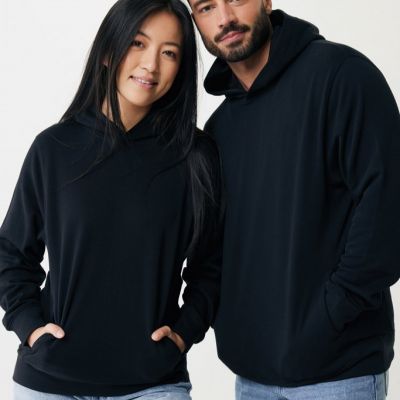 Iqoniq Yengo recycled cotton hoodie with sidepockets