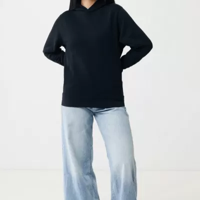 Iqoniq Yengo recycled cotton hoodie with sidepockets