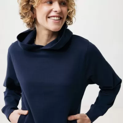 Iqoniq Yengo recycled cotton hoodie with sidepockets