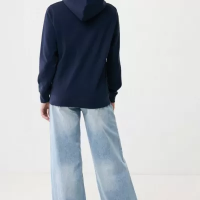 Iqoniq Yengo recycled cotton hoodie with sidepockets
