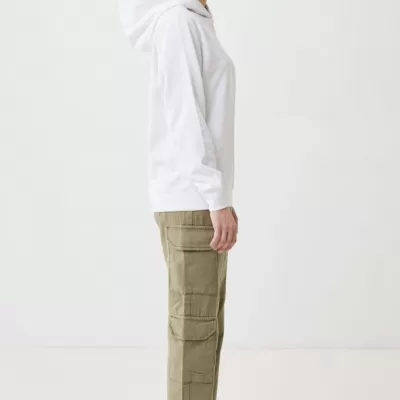 Iqoniq Yengo recycled cotton hoodie with sidepockets