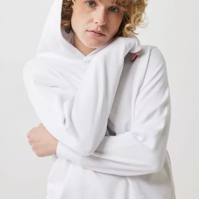 Iqoniq Yengo recycled cotton hoodie with sidepockets