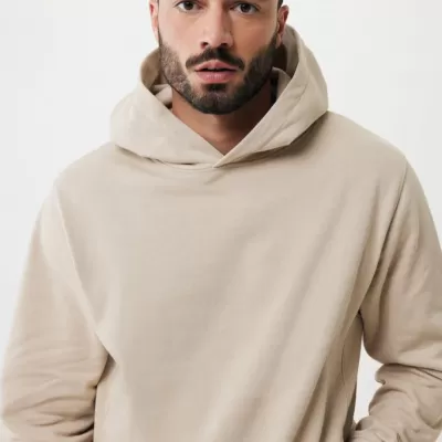 Iqoniq Yengo recycled cotton hoodie with sidepockets