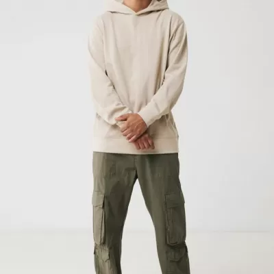 Iqoniq Yengo recycled cotton hoodie with sidepockets