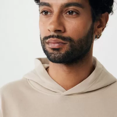 Iqoniq Yengo recycled cotton hoodie with sidepockets