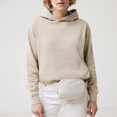 Iqoniq Yengo recycled cotton hoodie with sidepockets