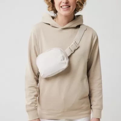 Iqoniq Yengo recycled cotton hoodie with sidepockets