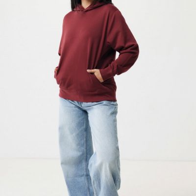 Iqoniq Yengo recycled cotton hoodie with sidepockets