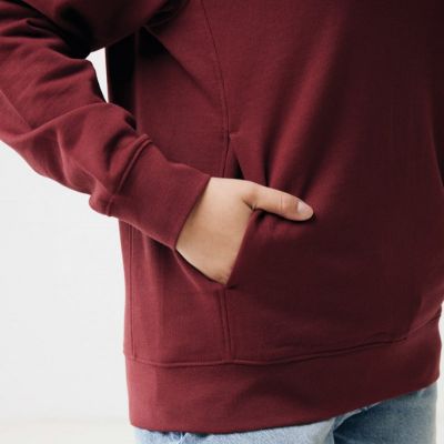 Iqoniq Yengo recycled cotton hoodie with sidepockets