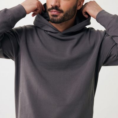 Iqoniq Yengo recycled cotton hoodie with sidepockets