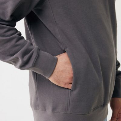 Iqoniq Yengo recycled cotton hoodie with sidepockets