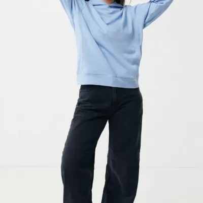 Iqoniq Yengo recycled cotton hoodie with sidepockets