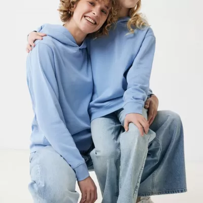 Iqoniq Yengo recycled cotton hoodie with sidepockets